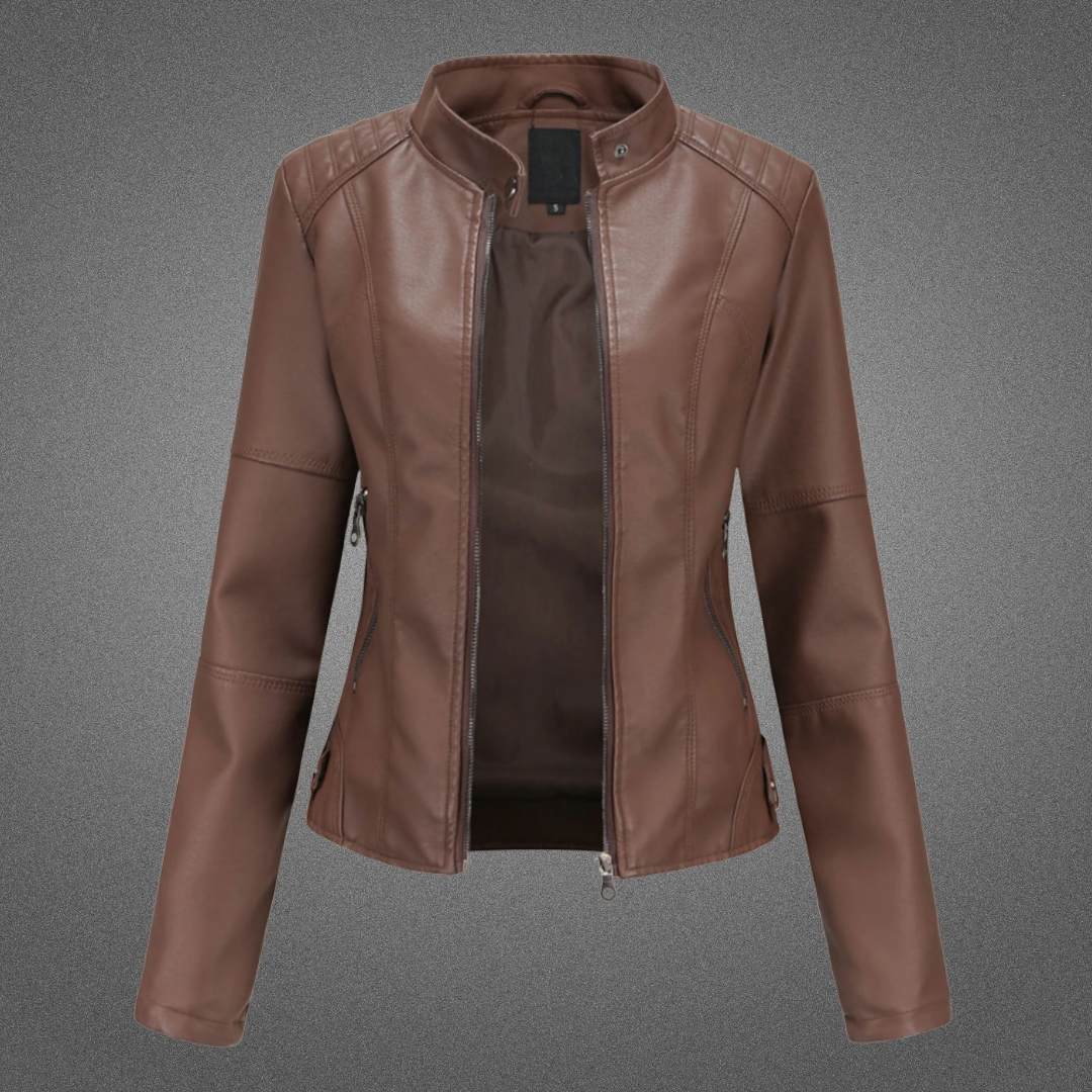 Agata - Veste en Cuir Essentielle