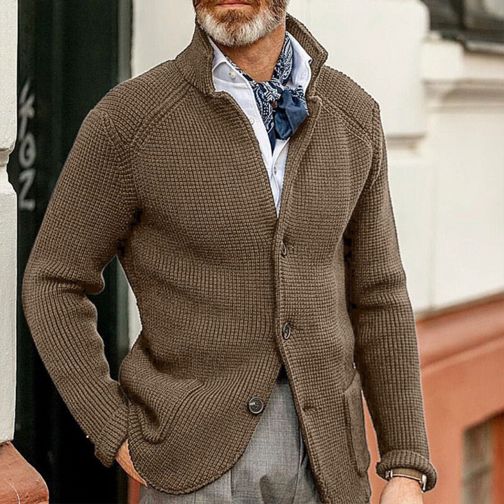 Goran - Cardigan Marron