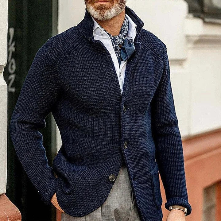 Davide - Cardigan Bleu