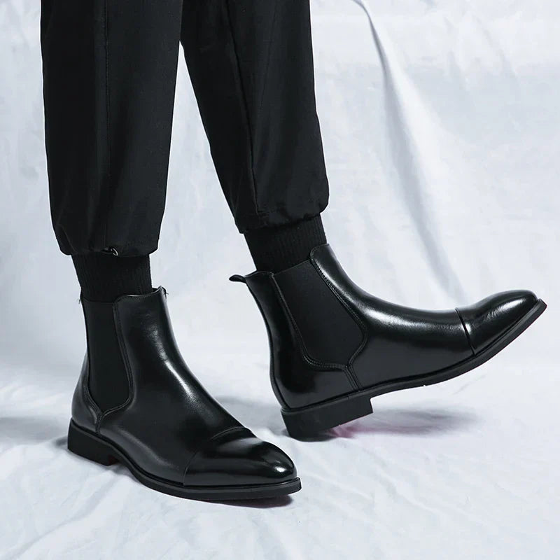 Damien | Bottines Chelsea en cuir