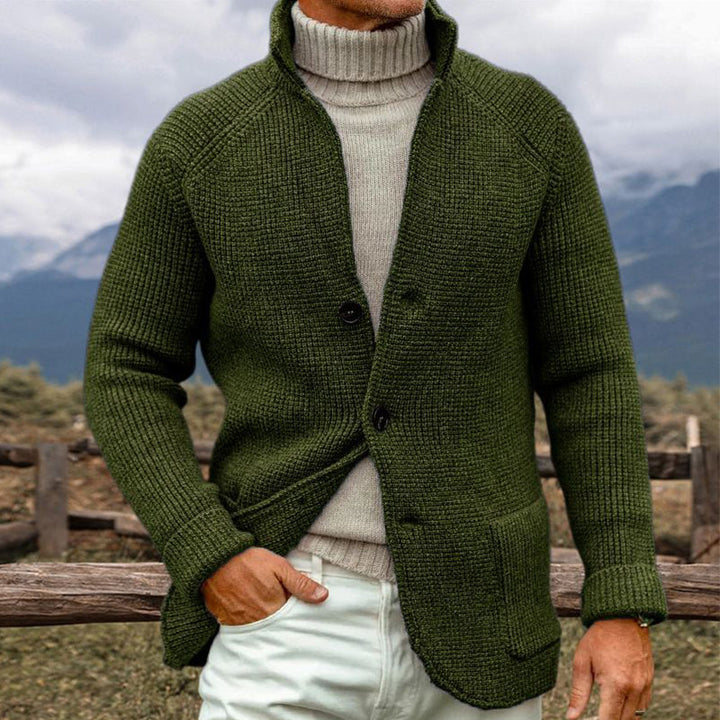 Erwin - Cardigan aspect maille grosse