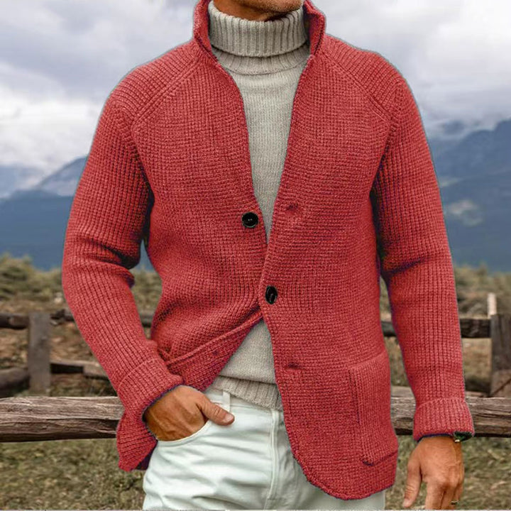 Erwin - Cardigan aspect maille grosse