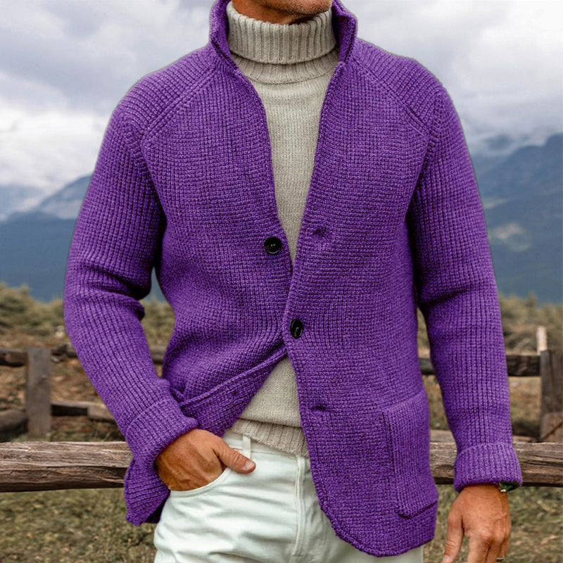 Erwin - Cardigan aspect maille grosse