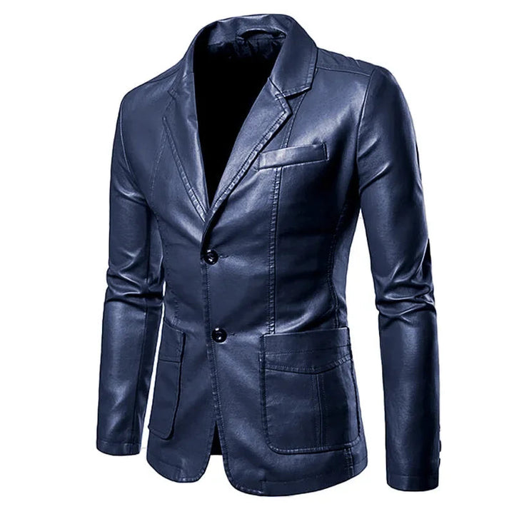 Harvey - Veste en cuir tendance pour homme