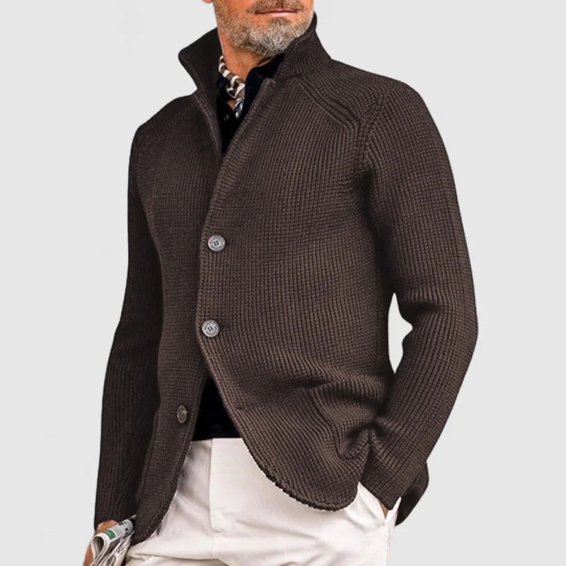 Emanuel™ - Cardigan boutonné classique